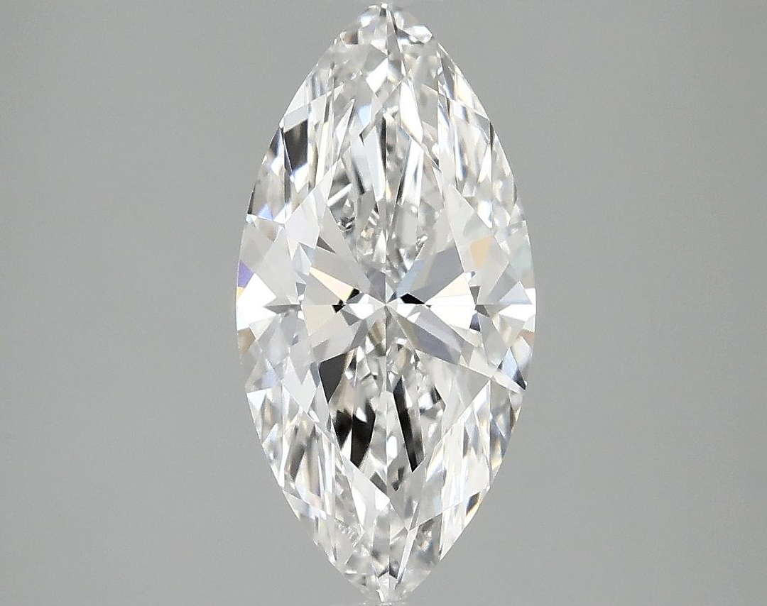 2.01 Carat Marquise Shaped Excellent Cut VVS2 IGI Certified Lab Grown Diamond