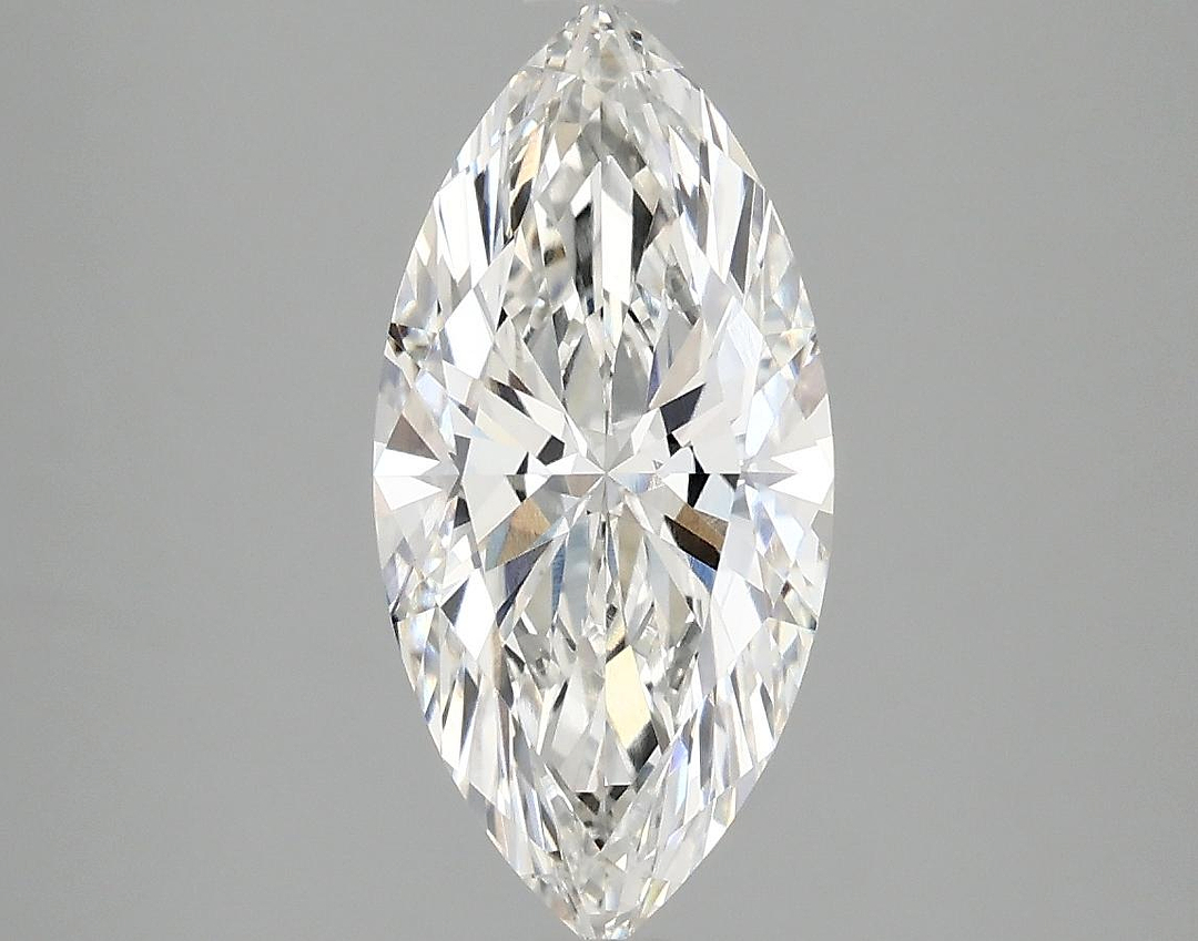 2.03 Carat Marquise Shaped Excellent Cut VVS1 IGI Certified Lab Grown Diamond