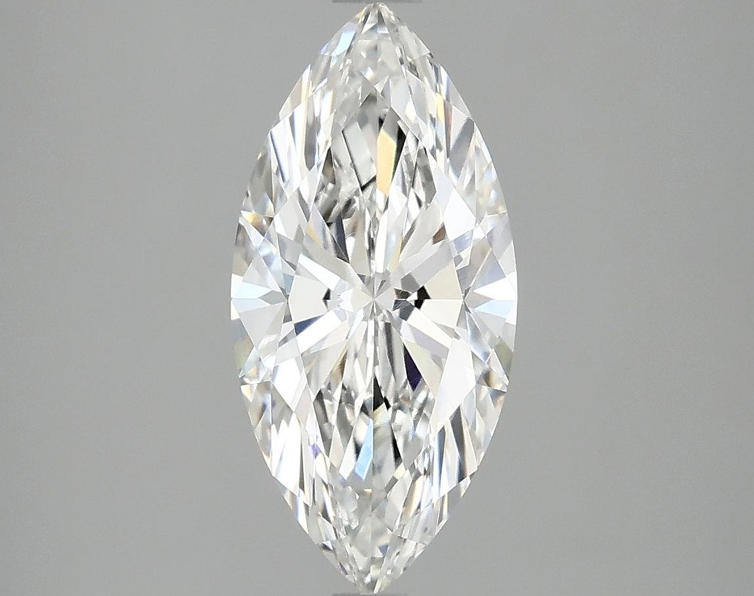 2.07 Carat Marquise Shaped Excellent Cut VVS2 IGI Certified Lab Grown Diamond