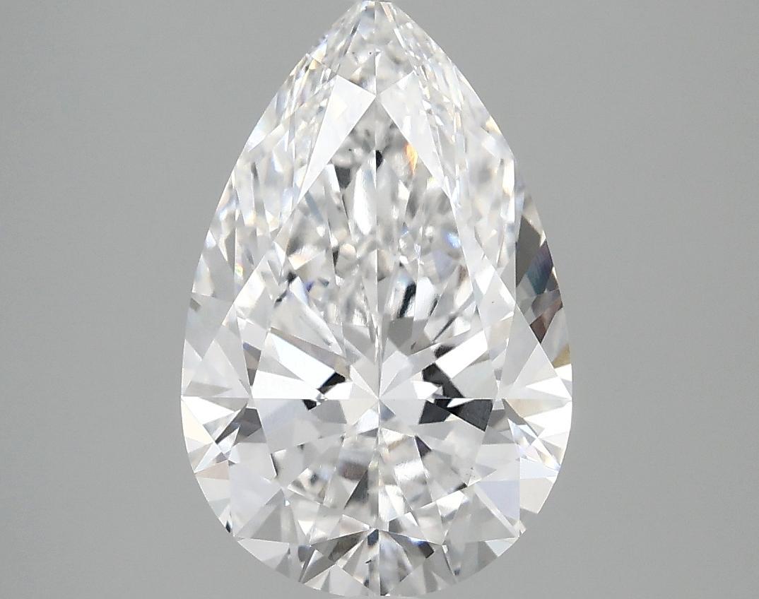 3.09 Carat Pear Shaped Ideal Cut VS1 IGI Certified Lab Grown Diamond