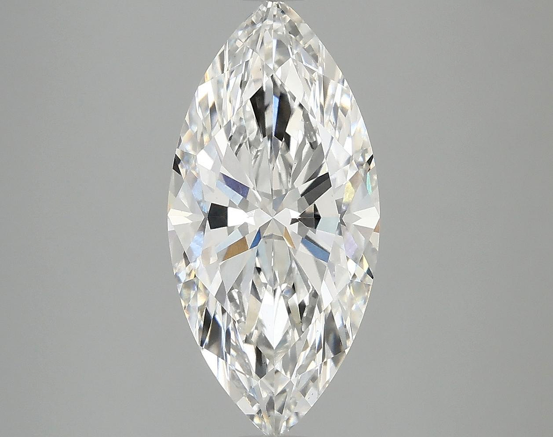 2.88 Carat Marquise Shaped Excellent Cut VS1 IGI Certified Lab Grown Diamond