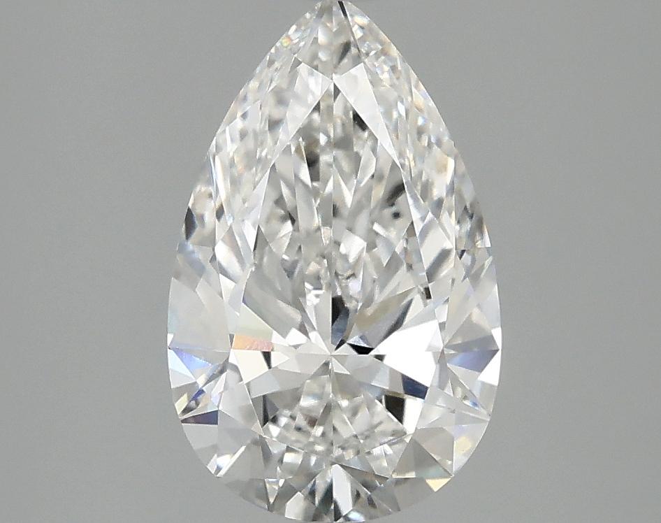 1.99 Carat Pear Shaped Ideal Cut VVS2 IGI Certified Lab Grown Diamond