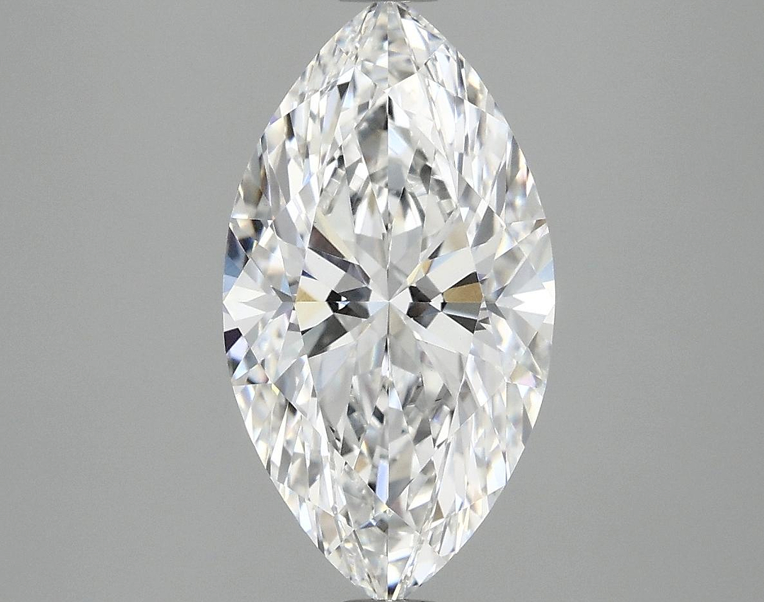 3.03 Carat Marquise Shaped Excellent Cut VVS2 IGI Certified Lab Grown Diamond