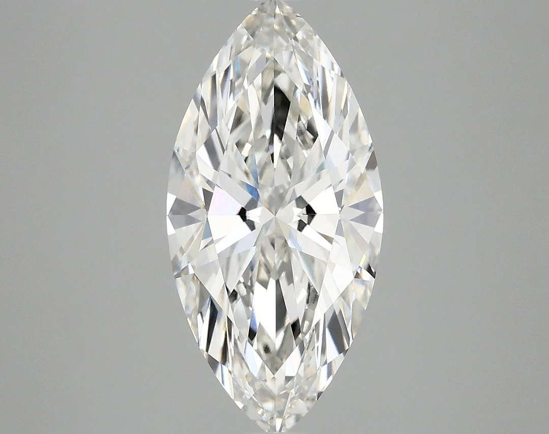 3.01 Carat Marquise Shaped Ideal Cut VVS2 IGI Certified Lab Grown Diamond
