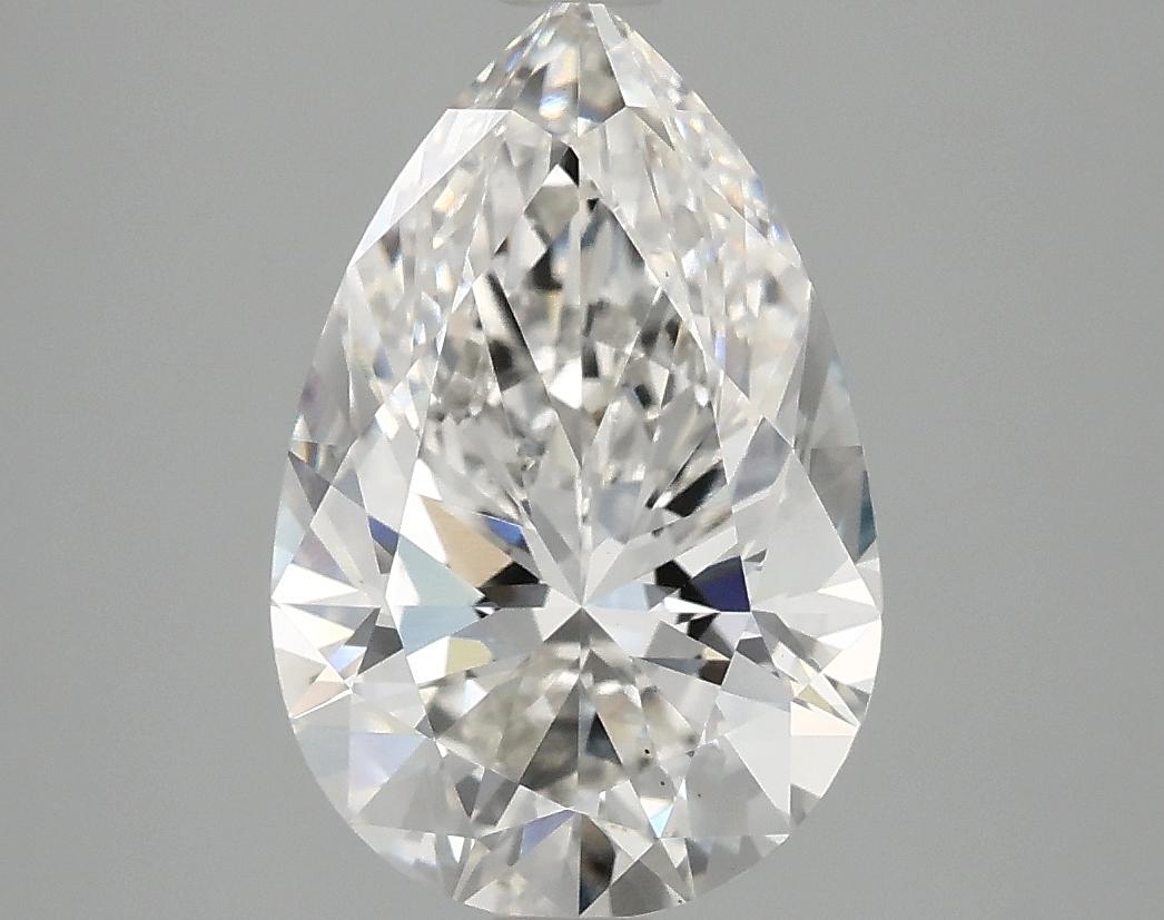 3.08 Carat Pear Shaped Excellent Cut VS1 IGI Certified Lab Grown Diamond