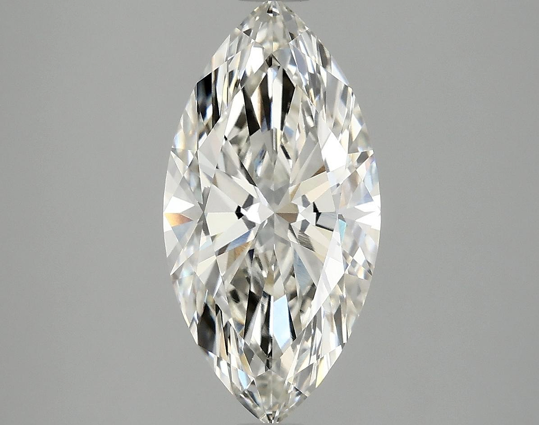 2.54 Carat Marquise Shaped Ideal Cut VVS2 IGI Certified Lab Grown Diamond