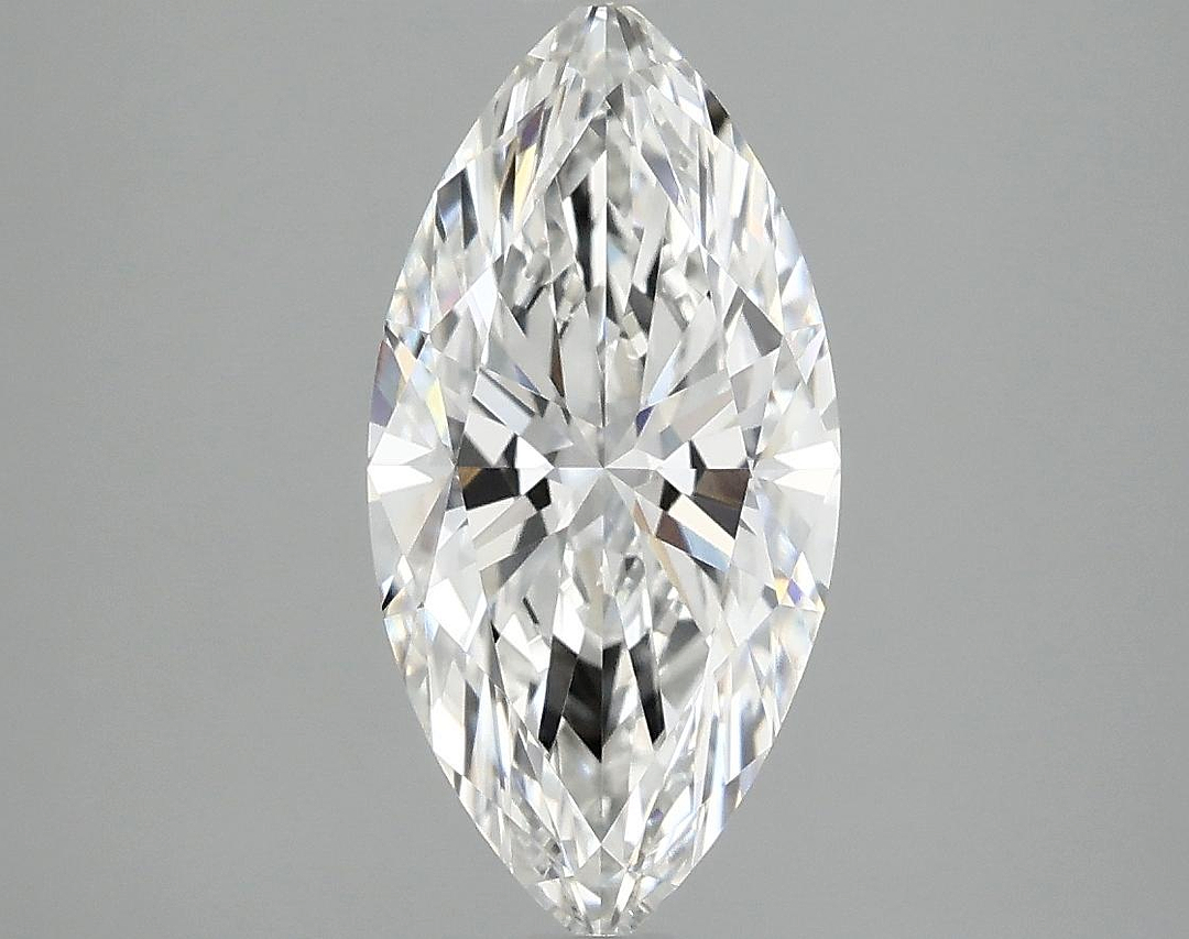 2.07 Carat Marquise Shaped Ideal Cut VVS2 IGI Certified Lab Grown Diamond
