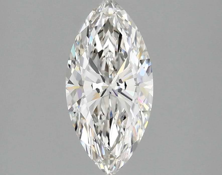 1.07 Carat Marquise Shaped Excellent Cut VVS2 IGI Certified Lab Grown Diamond