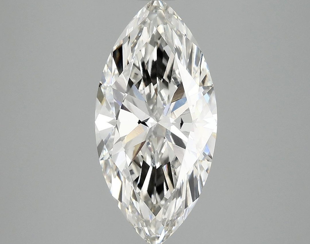 3.02 Carat Marquise Shaped Excellent Cut VVS2 IGI Certified Lab Grown Diamond