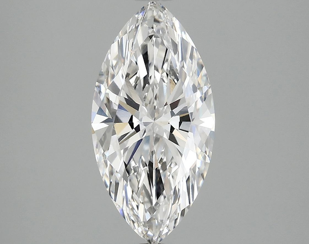 2.04 Carat Marquise Shaped Ideal Cut VVS2 IGI Certified Lab Grown Diamond