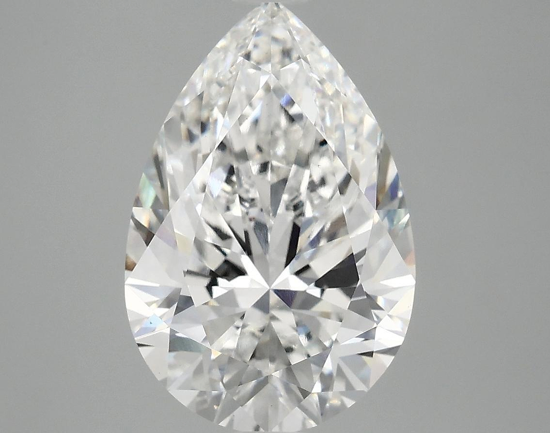 4.03 Carat Pear Shaped Excellent Cut VS1 IGI Certified Lab Grown Diamond