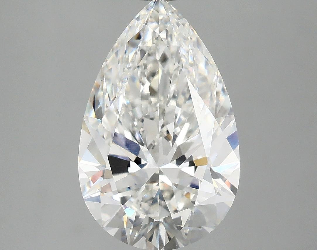 3.09 Carat Pear Shaped Ideal Cut VS1 IGI Certified Lab Grown Diamond