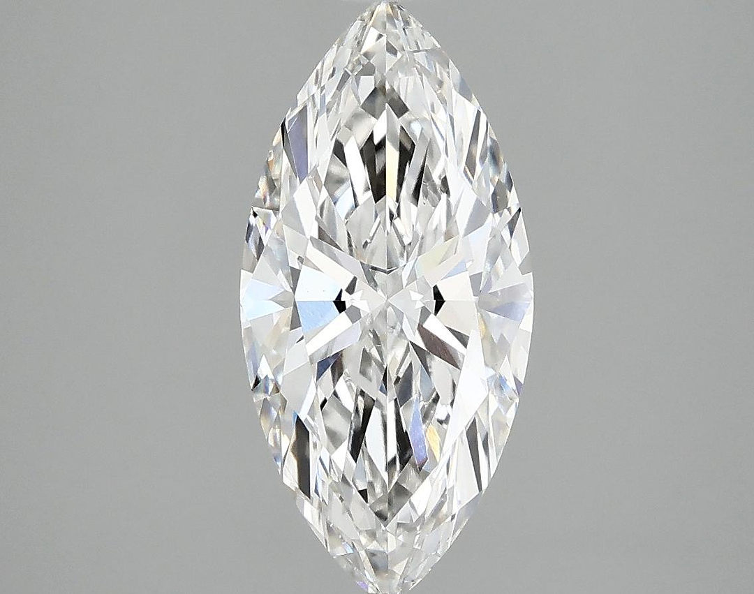 1.98 Carat Marquise Shaped Excellent Cut VVS2 IGI Certified Lab Grown Diamond