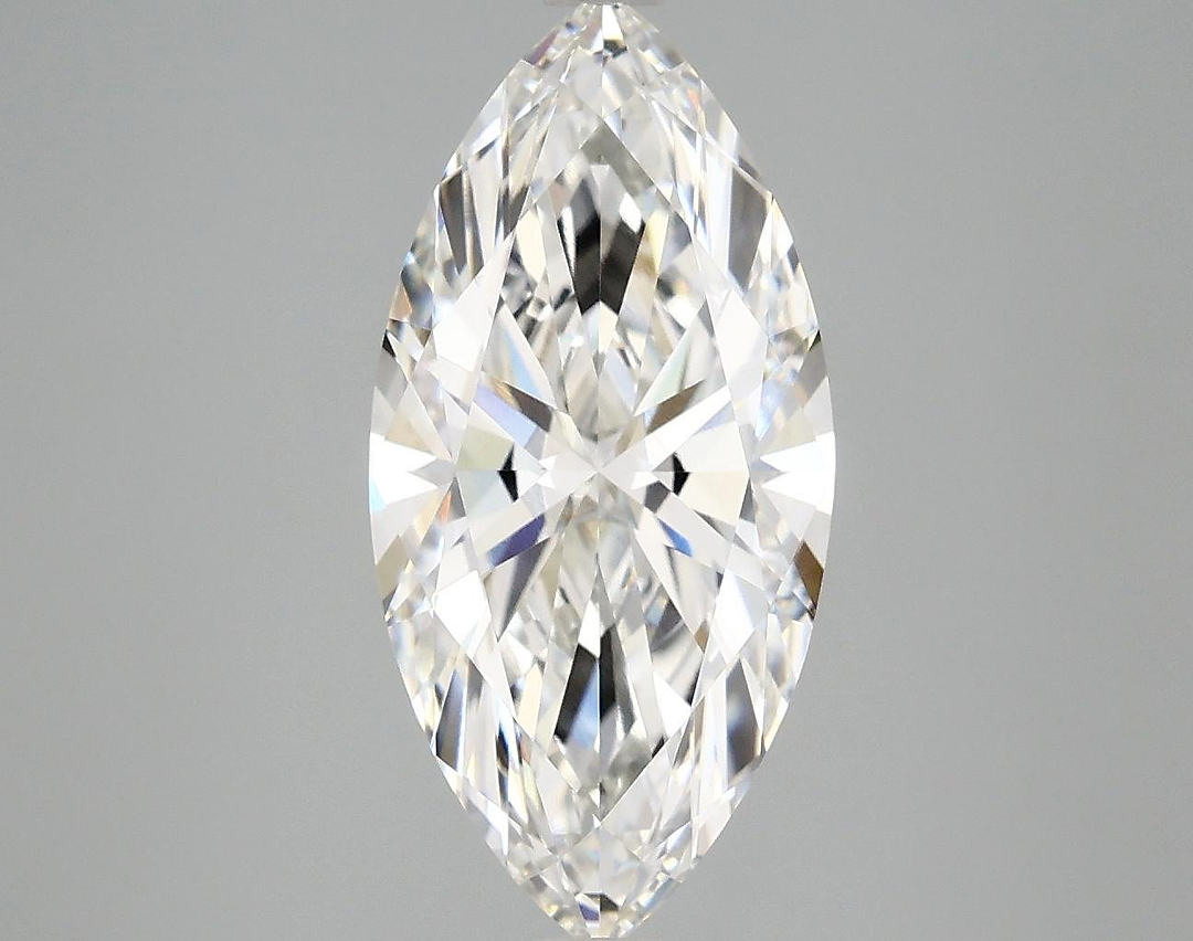 2.93 Carat Marquise Shaped Excellent Cut VVS2 IGI Certified Lab Grown Diamond