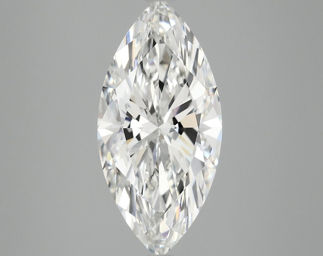 3.07 Carat Marquise Shaped Excellent Cut VVS2 IGI Certified Lab Grown Diamond