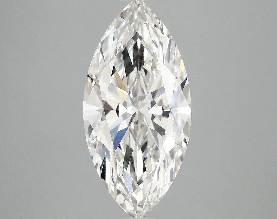 3.03 Carat Marquise Shaped Excellent Cut VVS2 IGI Certified Lab Grown Diamond