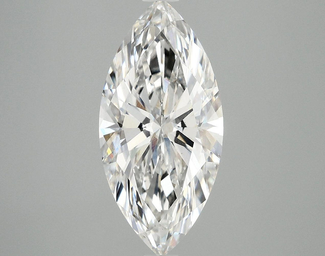 2.97 Carat Marquise Shaped Excellent Cut VVS2 IGI Certified Lab Grown Diamond