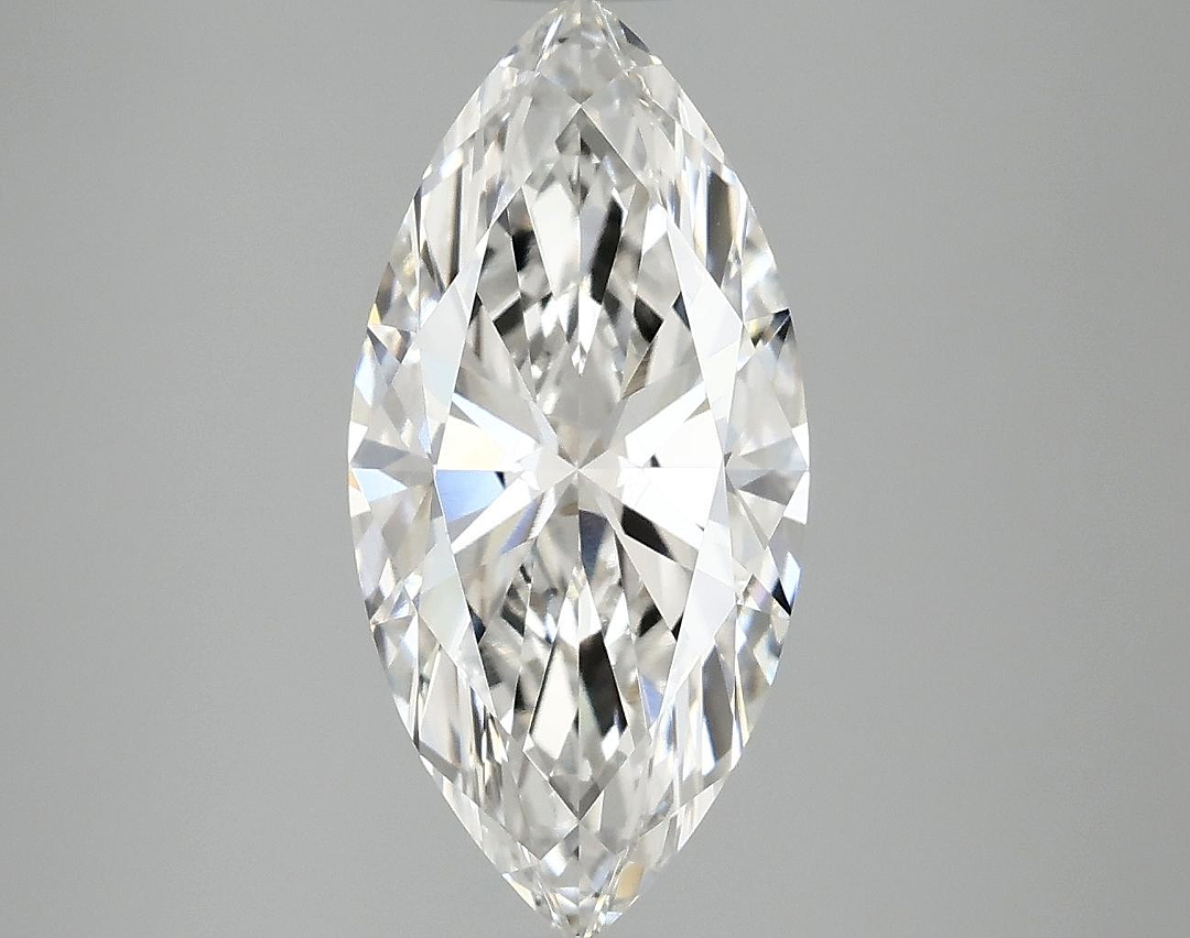 3.01 Carat Marquise Shaped Excellent Cut VVS2 IGI Certified Lab Grown Diamond