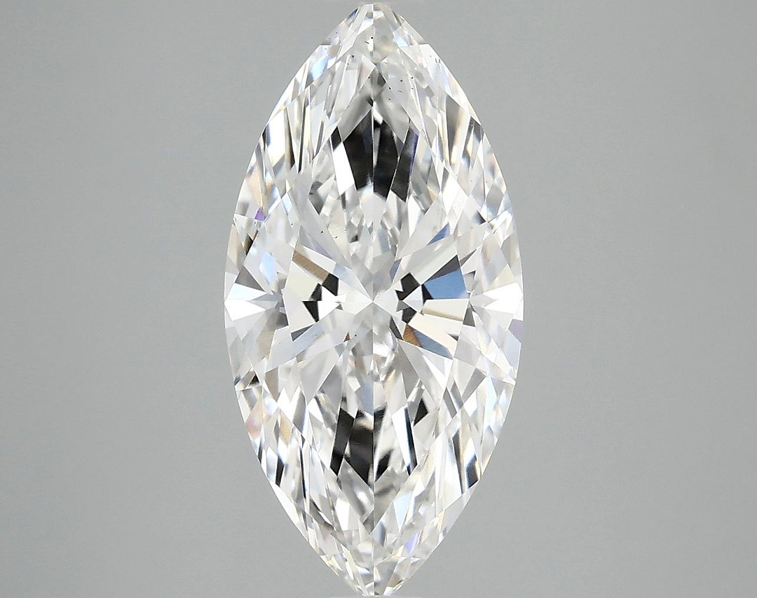 3.08 Carat Marquise Shaped Ideal Cut VS2 IGI Certified Lab Grown Diamond