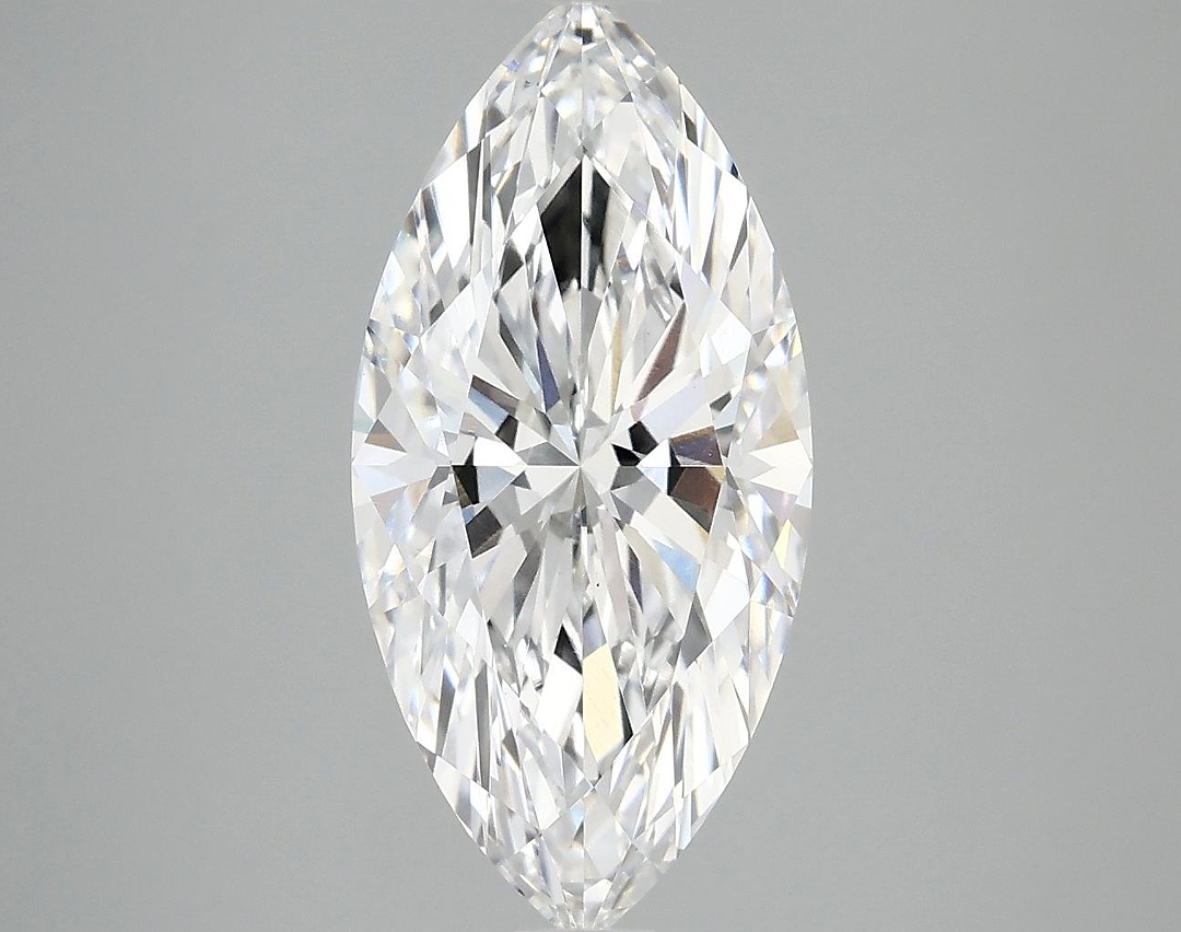 3.08 Carat Marquise Shaped Excellent Cut VS1 IGI Certified Lab Grown Diamond