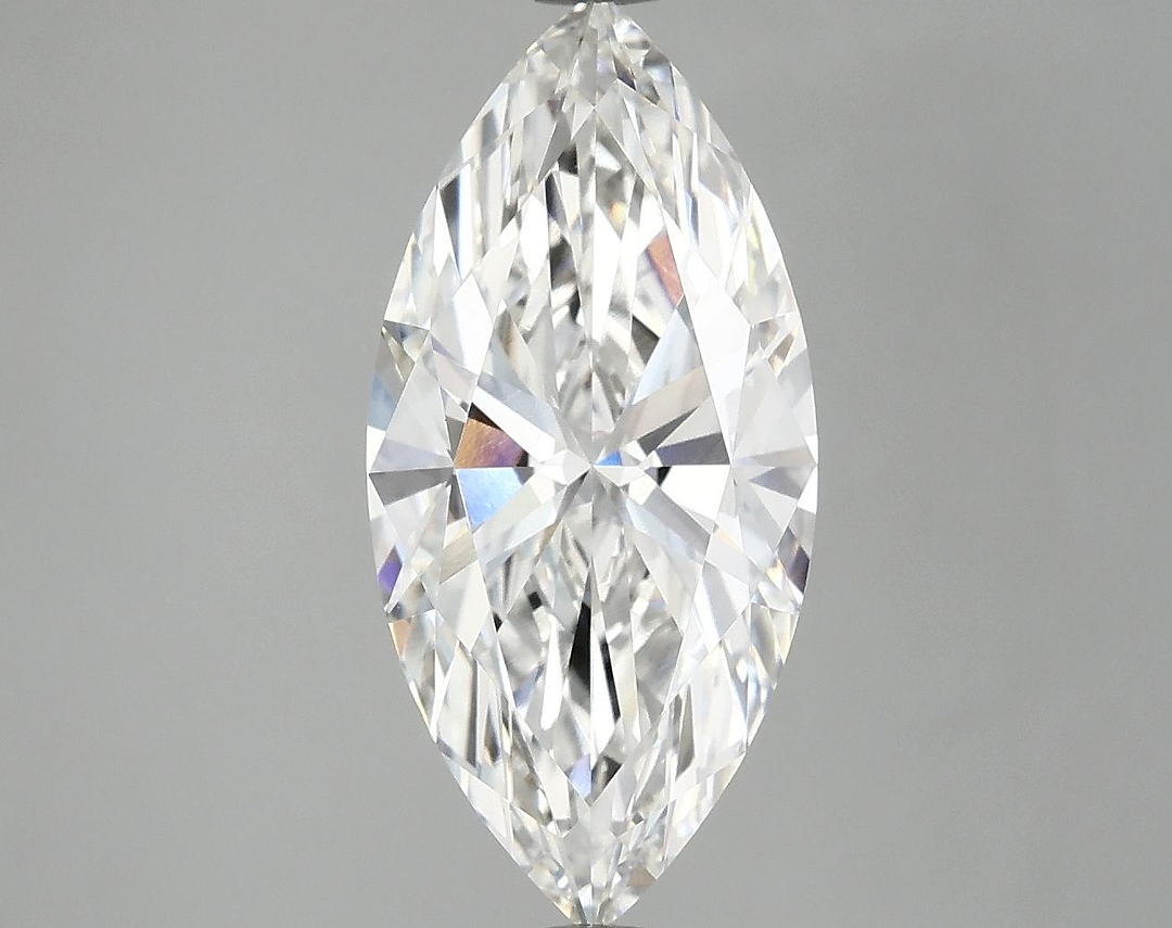 2.97 Carat Marquise Shaped Excellent Cut VVS2 IGI Certified Lab Grown Diamond