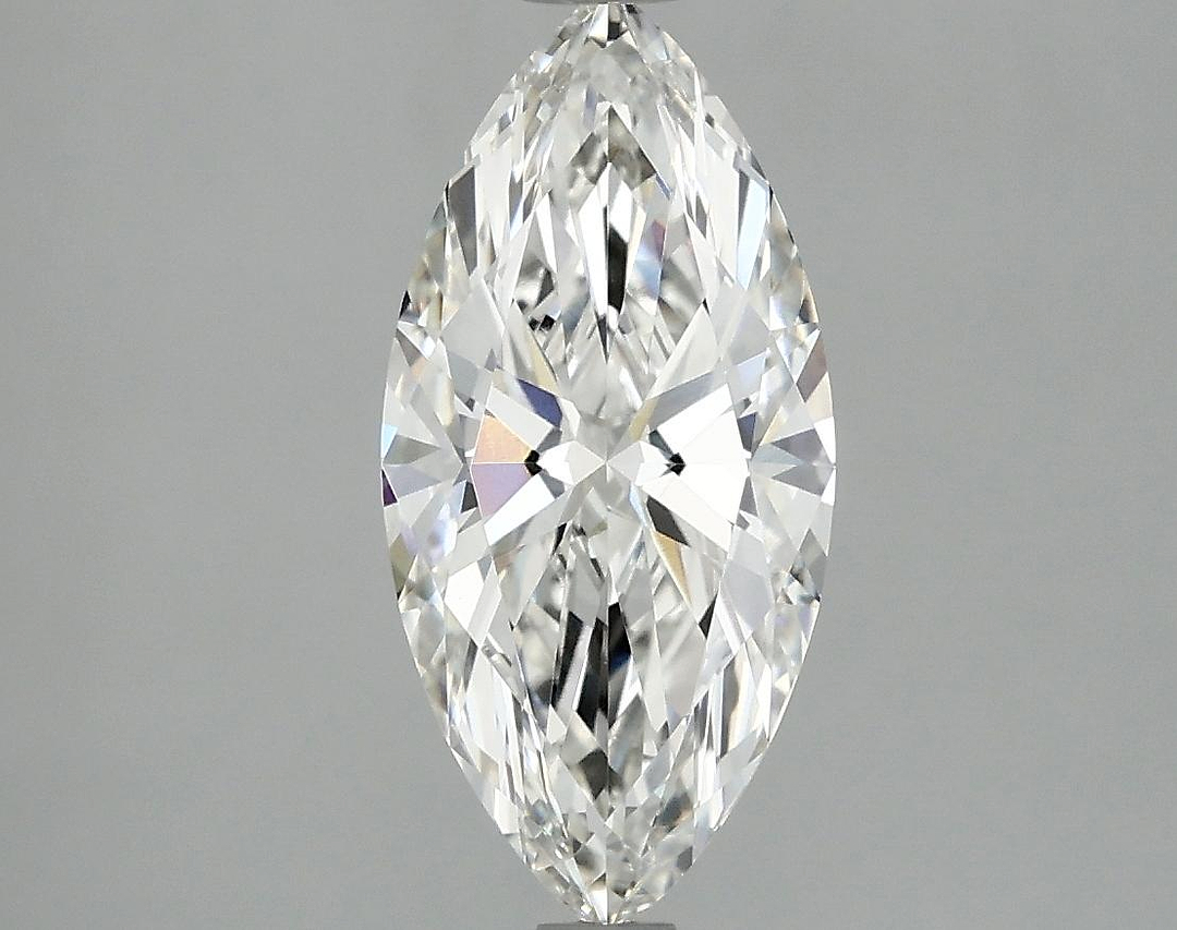 1.85 Carat Marquise Shaped Excellent Cut VVS2 IGI Certified Lab Grown Diamond