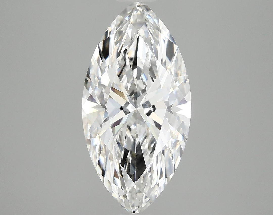 3.09 Carat Marquise Shaped Ideal Cut VVS2 IGI Certified Lab Grown Diamond