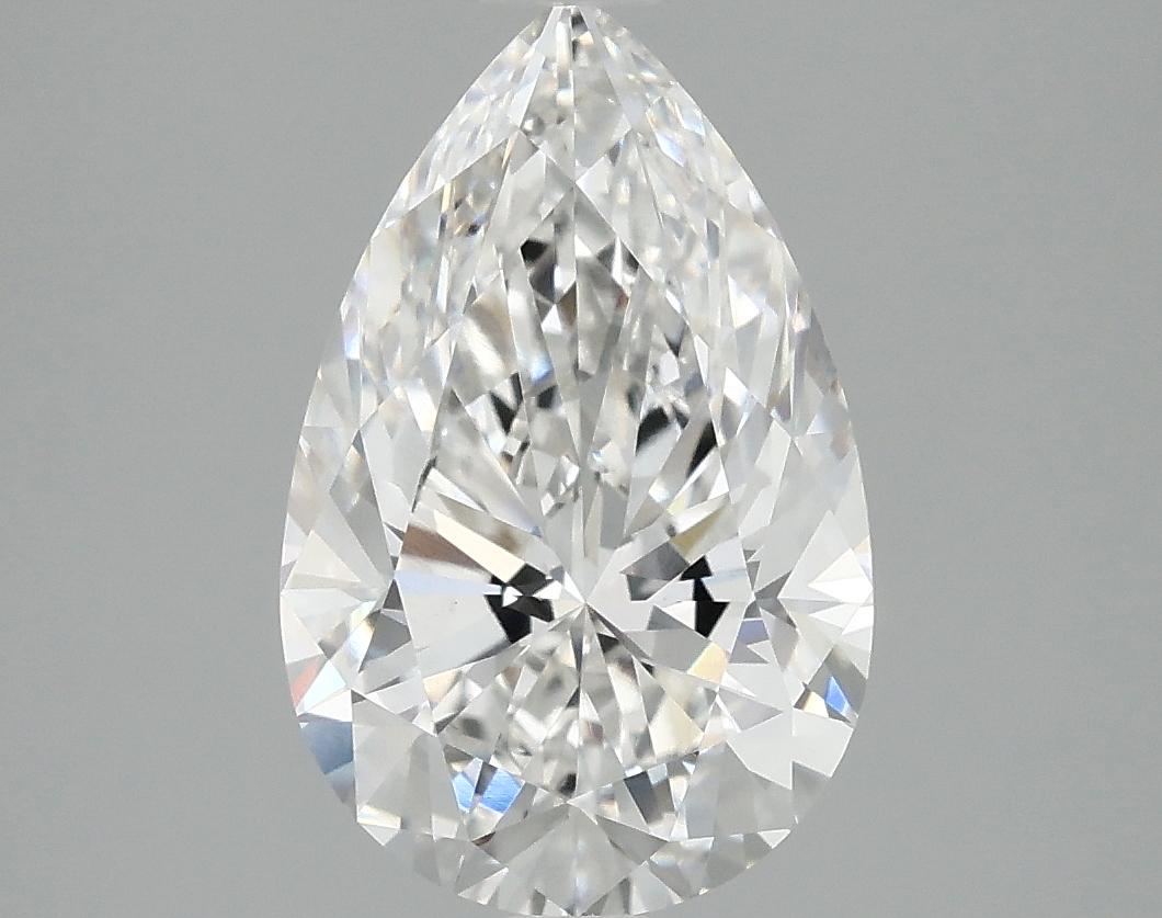 3.09 Carat Pear Shaped Ideal Cut VS1 IGI Certified Lab Grown Diamond