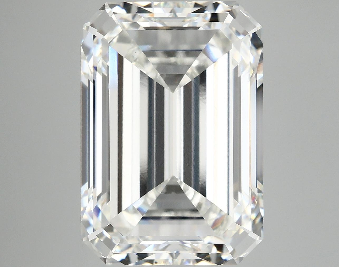 10.58 Carat Emerald Shaped Ideal Cut VVS2 IGI Certified Lab Grown Diamond