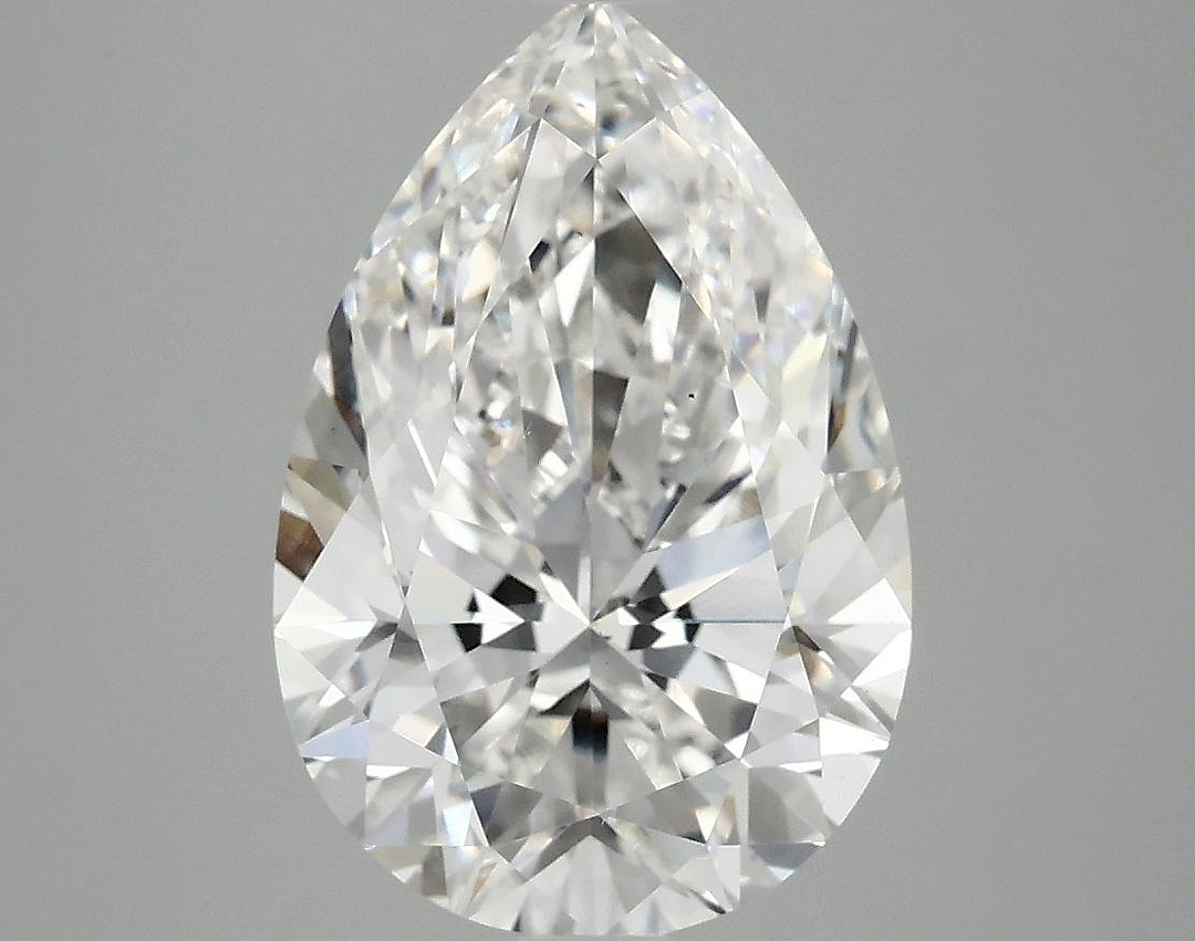 4.03 Carat Pear Shaped Excellent Cut VS1 IGI Certified Lab Grown Diamond