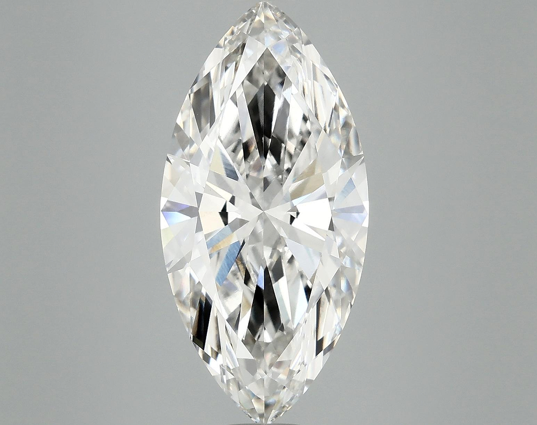 4.73 Carat Marquise Shaped Excellent Cut VVS2 IGI Certified Lab Grown Diamond