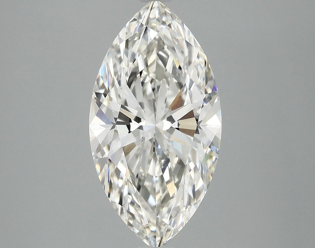3.07 Carat Marquise Shaped Excellent Cut VVS2 IGI Certified Lab Grown Diamond