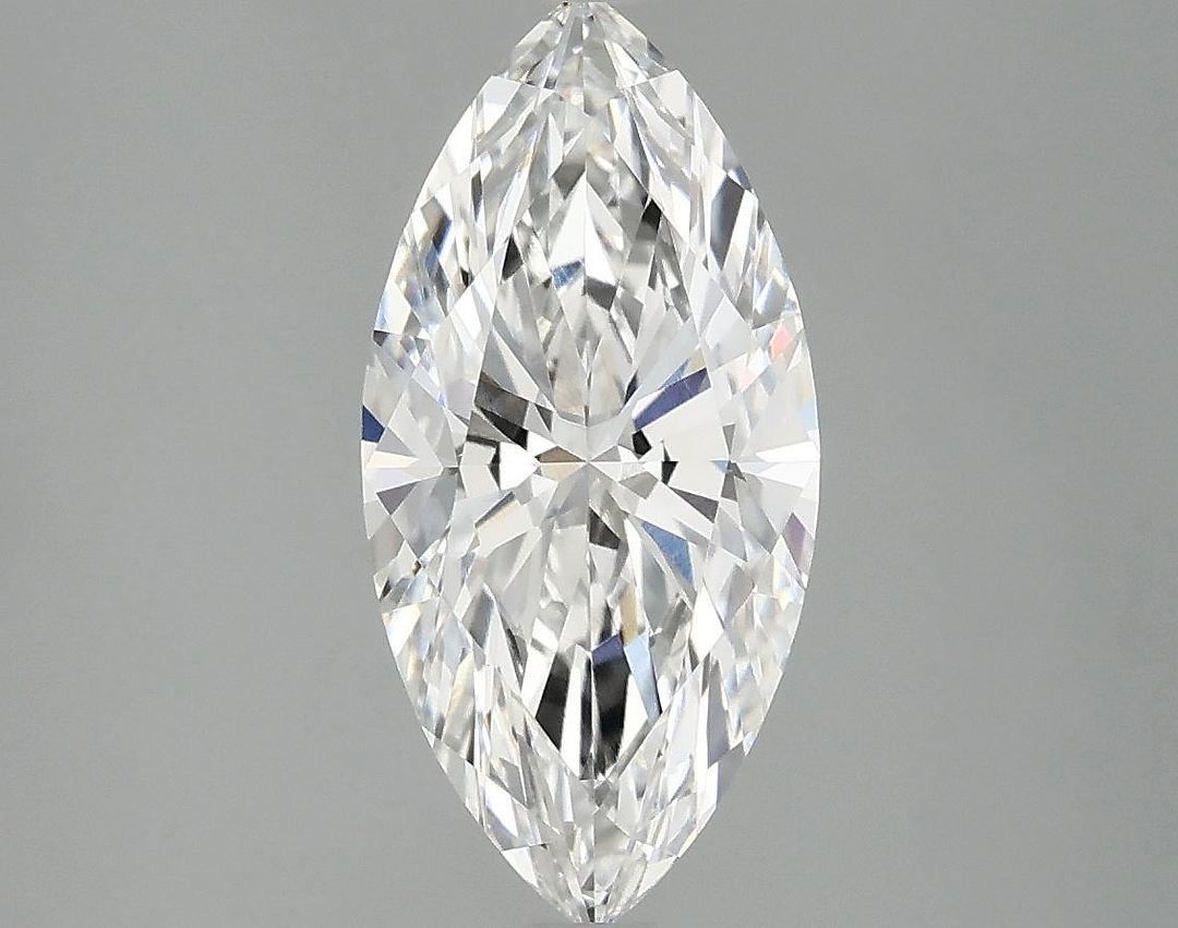 2.08 Carat Marquise Shaped Excellent Cut VVS2 IGI Certified Lab Grown Diamond