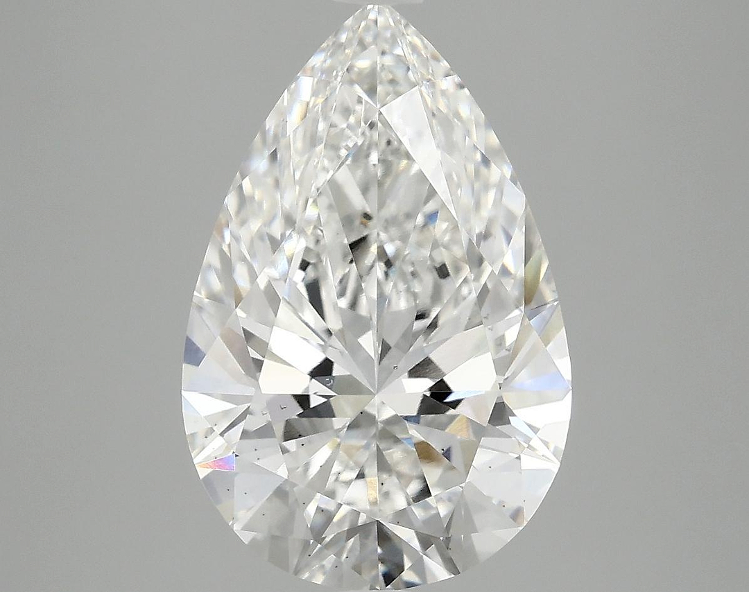 4.04 Carat Pear Shaped Excellent Cut VS2 IGI Certified Lab Grown Diamond