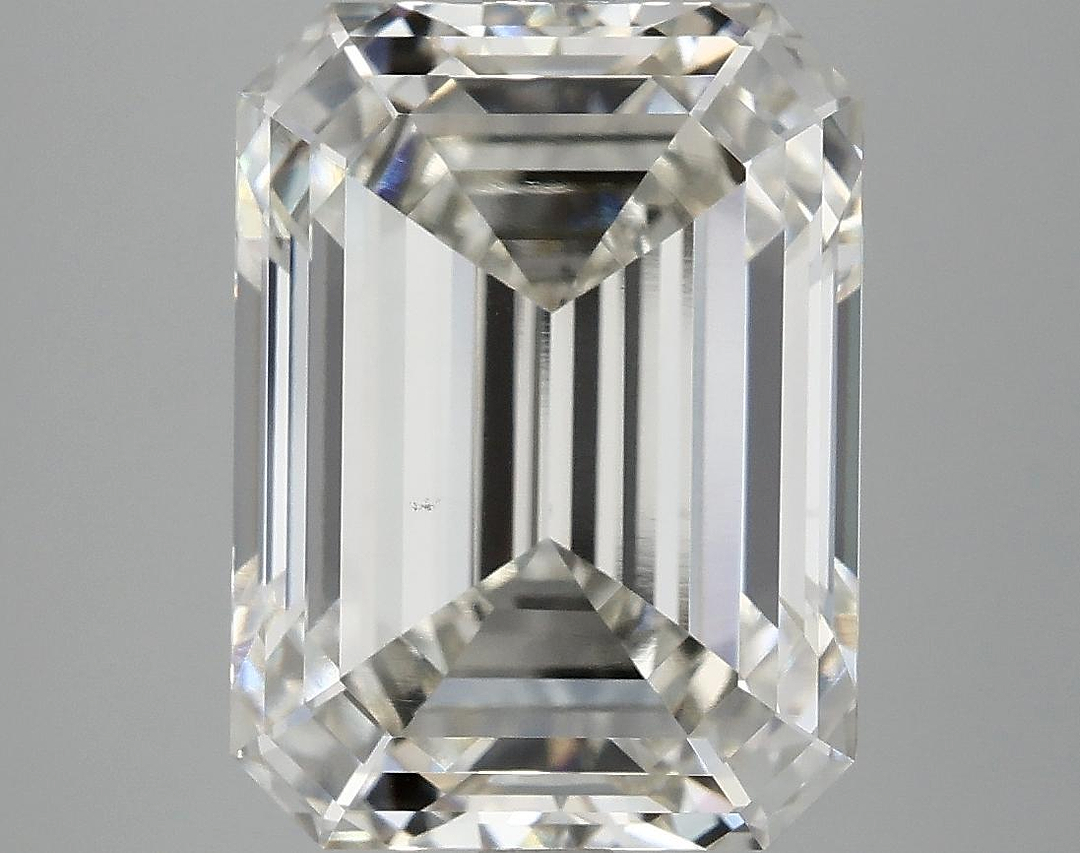 7.19 Carat Emerald Shaped Excellent Cut VS1 IGI Certified Lab Grown Diamond