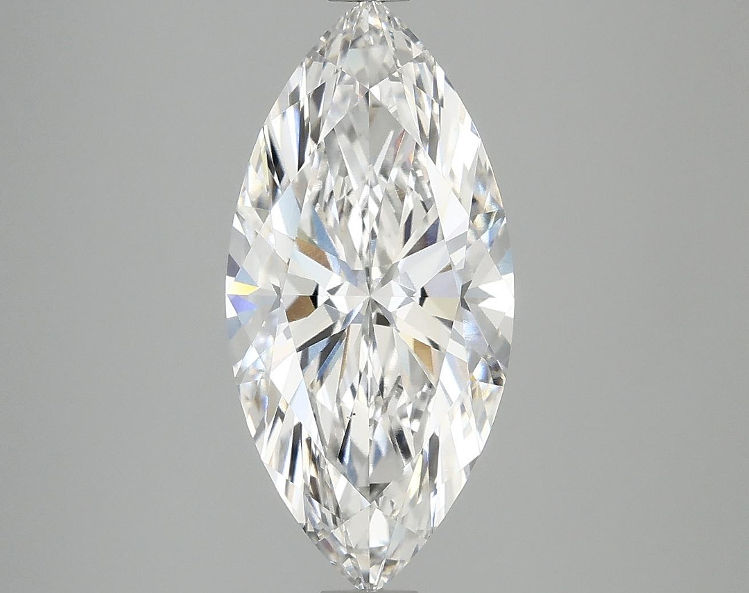 3.04 Carat Marquise Shaped Excellent Cut VS1 IGI Certified Lab Grown Diamond