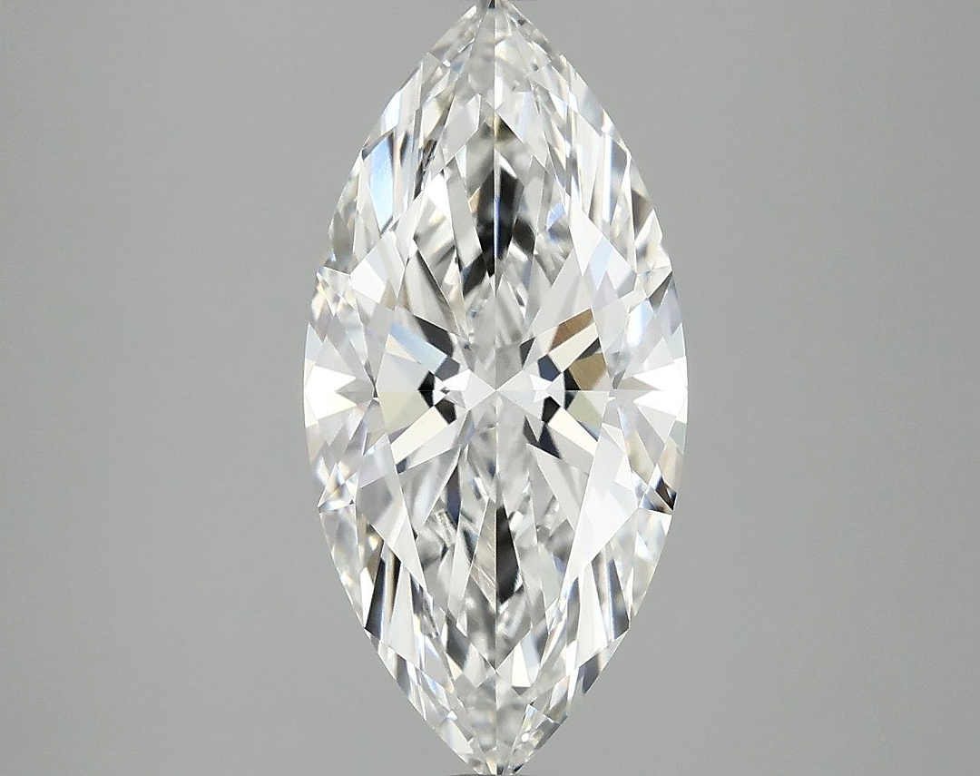 3.02 Carat Marquise Shaped Excellent Cut VVS2 IGI Certified Lab Grown Diamond