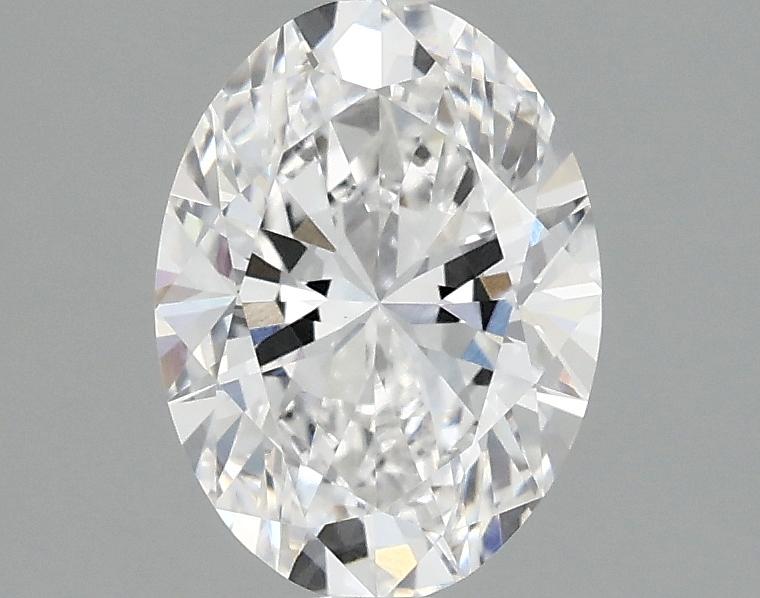 1.5 Carat Oval Shaped Excellent Cut VVS2 IGI Certified Lab Grown Diamond