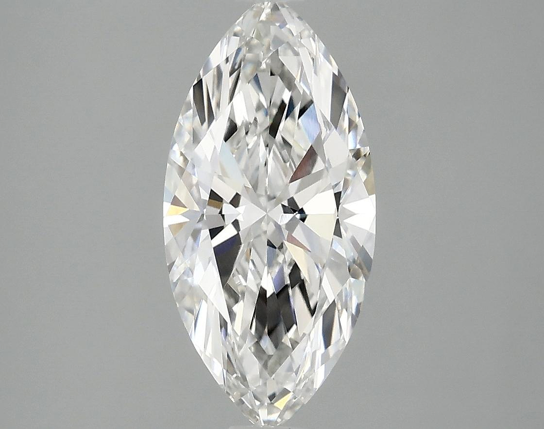 2.01 Carat Marquise Shaped Excellent Cut VVS2 IGI Certified Lab Grown Diamond