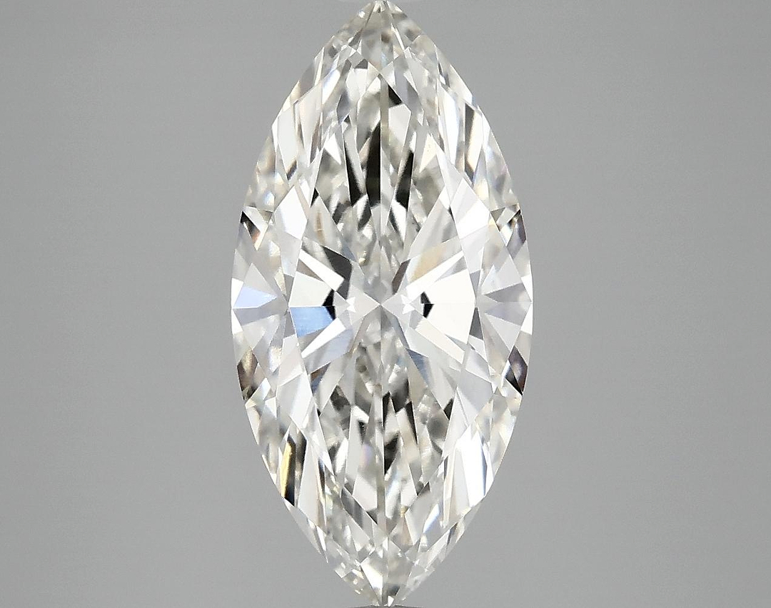2.97 Carat Marquise Shaped Ideal Cut VVS2 IGI Certified Lab Grown Diamond