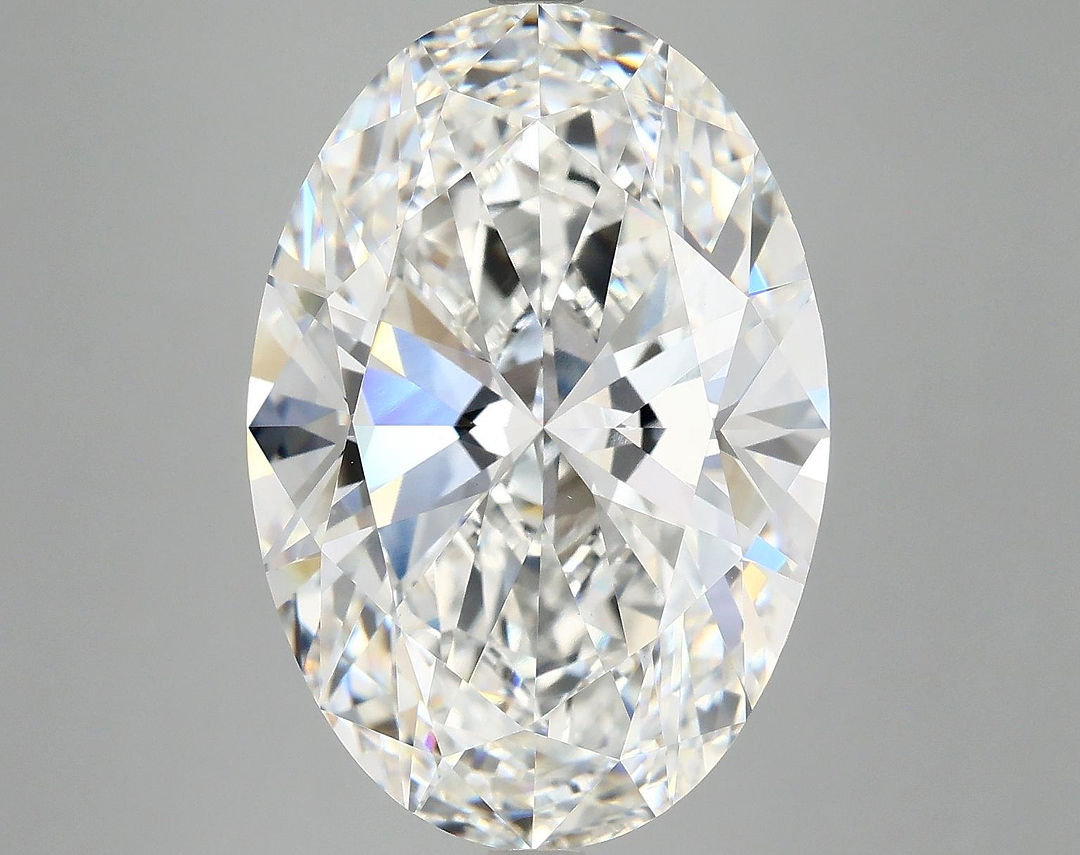 10.0 Carat Oval Shaped Ideal Cut VVS2 IGI Certified Lab Grown Diamond
