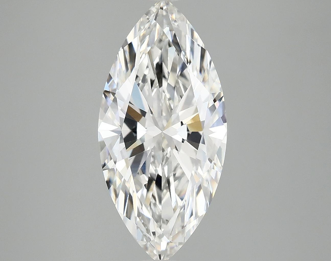 3.04 Carat Marquise Shaped Excellent Cut VVS2 IGI Certified Lab Grown Diamond
