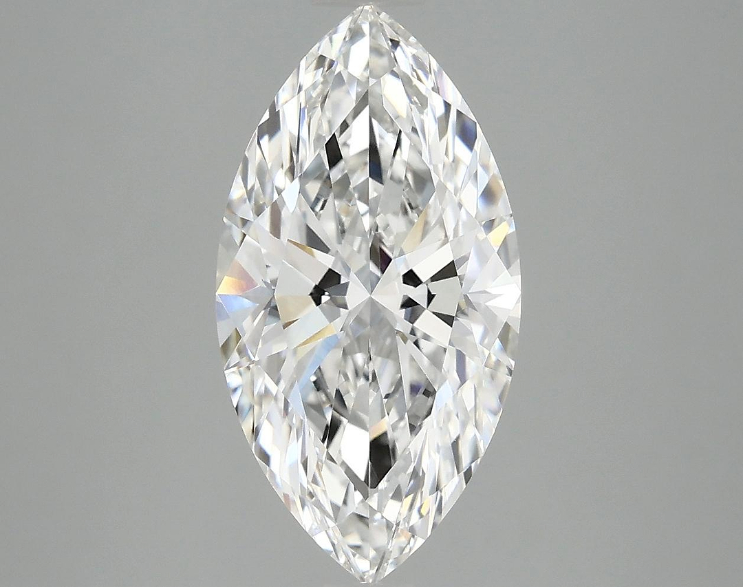 3.06 Carat Marquise Shaped Ideal Cut VVS2 IGI Certified Lab Grown Diamond