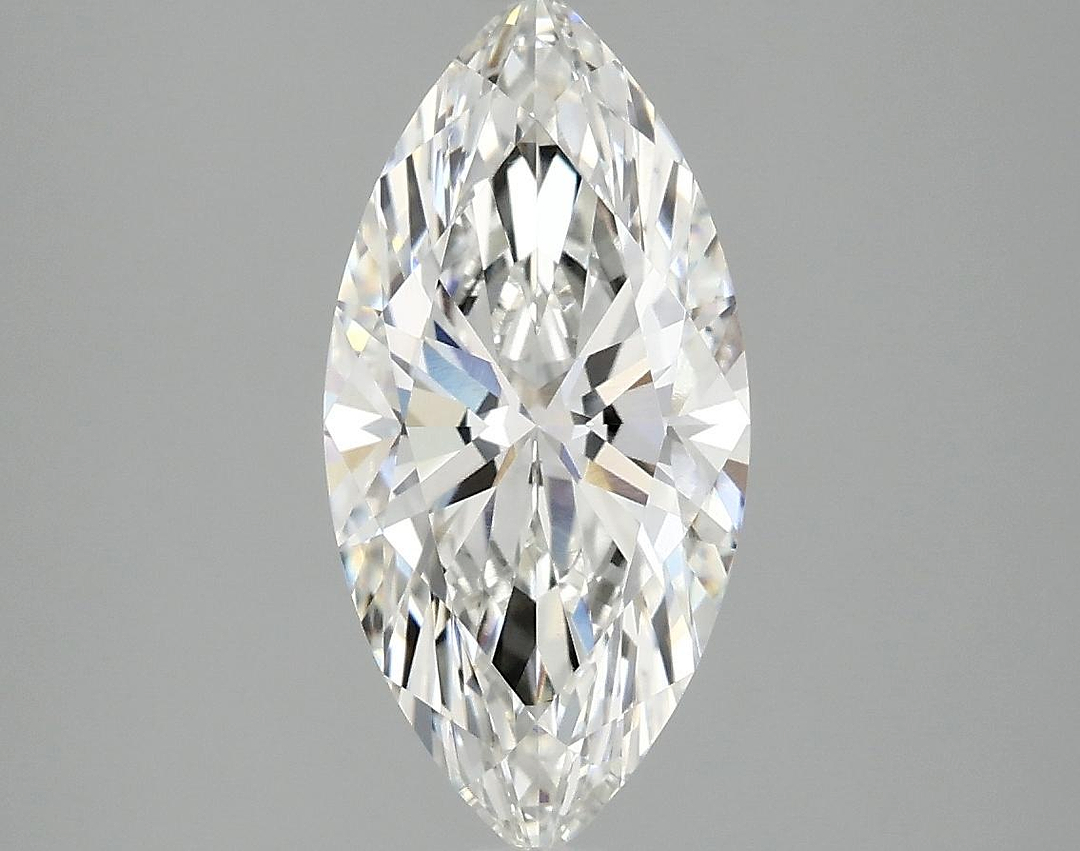 2.08 Carat Marquise Shaped Excellent Cut VVS2 IGI Certified Lab Grown Diamond