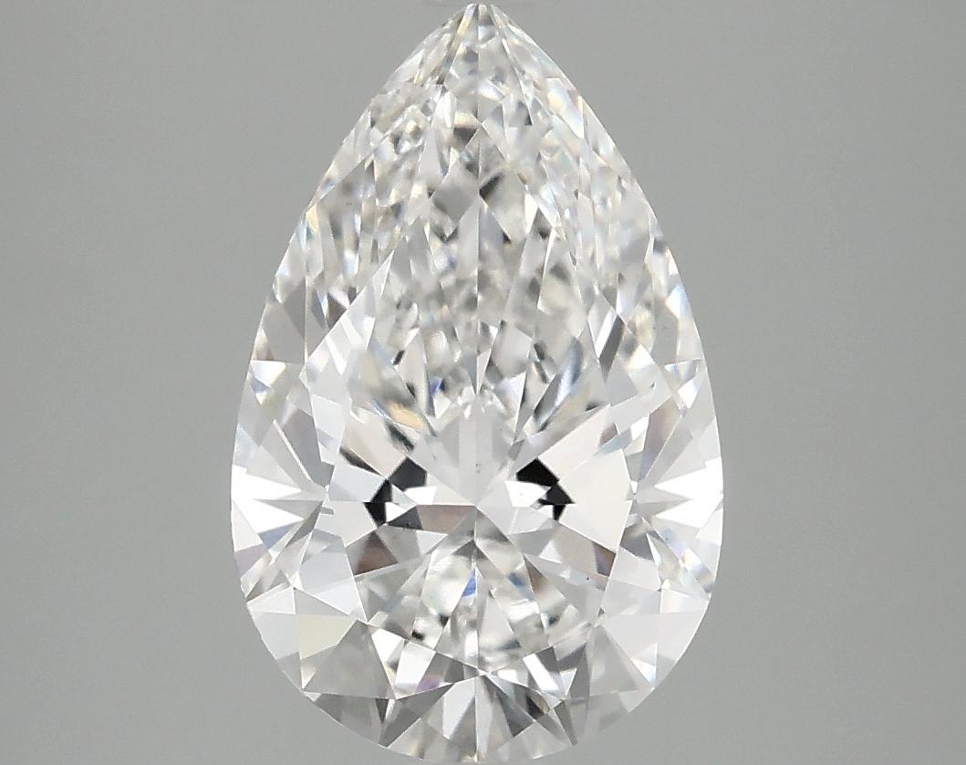 2.92 Carat Pear Shaped Ideal Cut VS1 IGI Certified Lab Grown Diamond