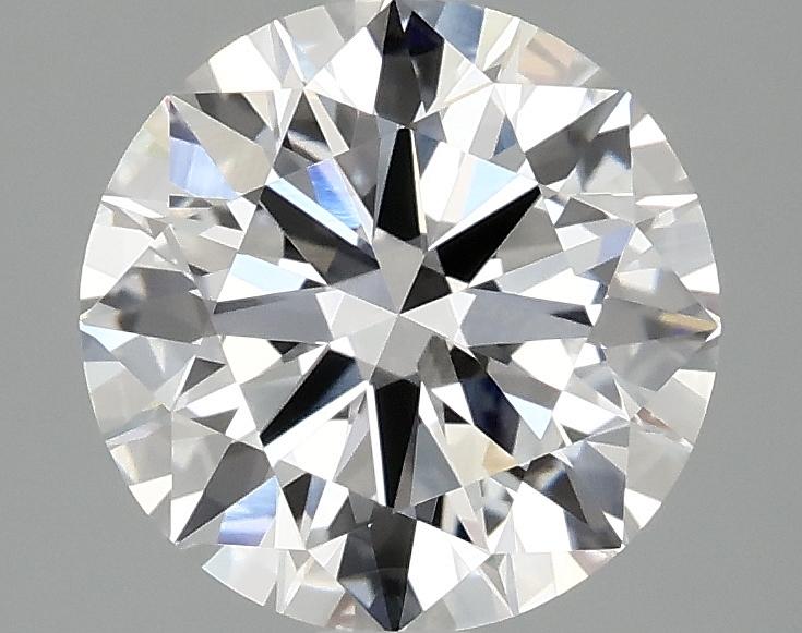 2.54 Carat Round Shaped Ideal Cut VVS2 IGI Certified Lab Grown Diamond