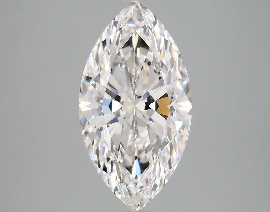 3.05 Carat Marquise Shaped Excellent Cut SI1 IGI Certified Lab Grown Diamond