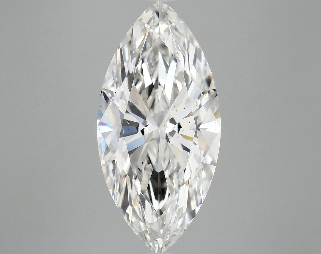 5.08 Carat Marquise Shaped Excellent Cut SI1 IGI Certified Lab Grown Diamond