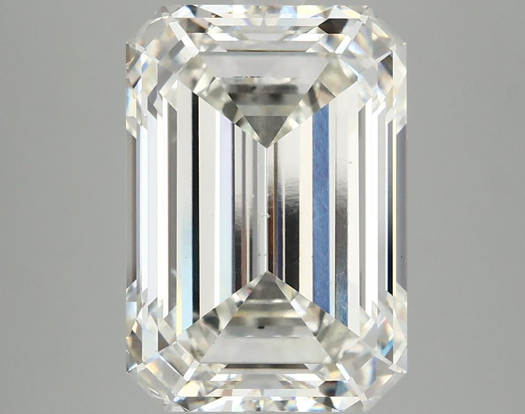 6.34 Carat Emerald Shaped Ideal Cut VS2 IGI Certified Lab Grown Diamond