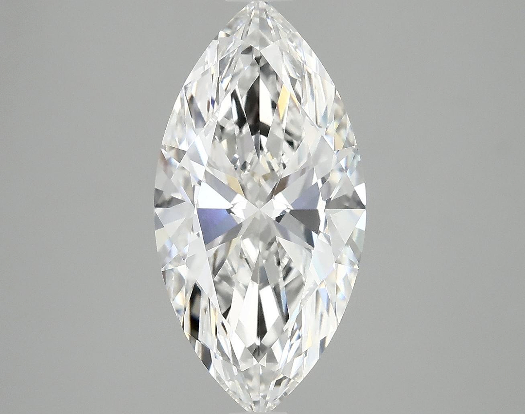3.03 Carat Marquise Shaped Ideal Cut VVS2 IGI Certified Lab Grown Diamond